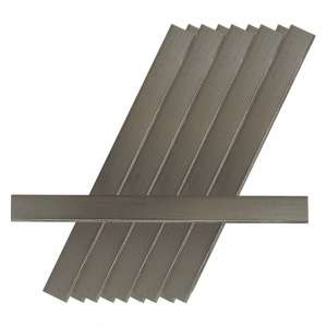 Unger, 8" Heavy Duty Scraper Replacement Blades, 50/Case