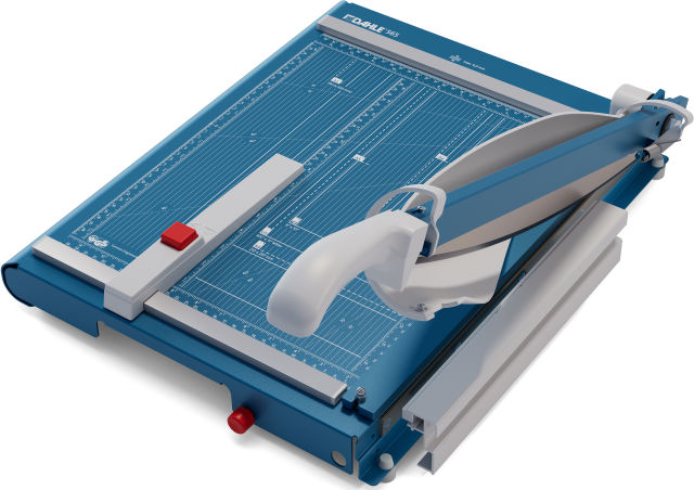 Dahle Premium Guillotines are self-sharpening, ultra-precise, and long-lasting.