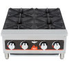 24-inch 4-burner Cayenne® countertop gas hot plate