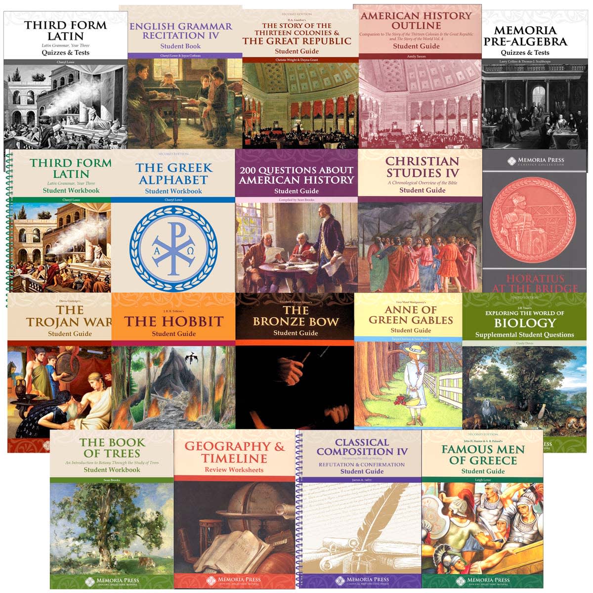 Memoria Press Curriculum 7th Grade Consumables