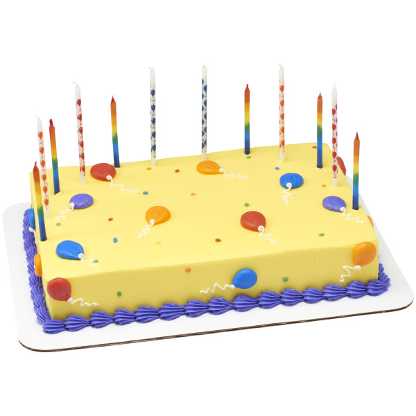 Rainbow Ombre Specialty Candles