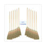 Boardwalk, 8in, Parlor Broom, 56" Overall Length, Corn Bristles, Natural