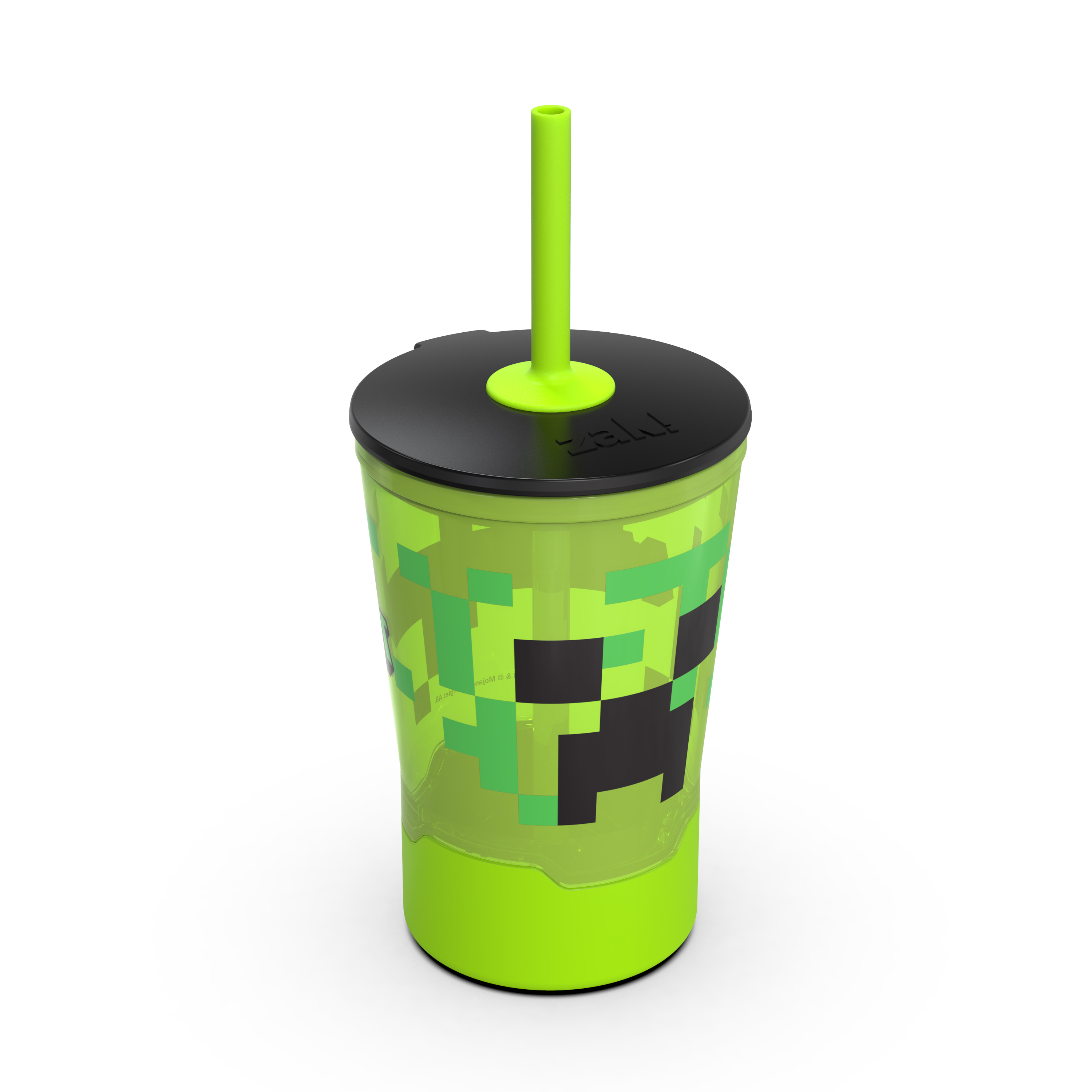 Minecraft 16 ounce Mighty Mug Tumbler with Straw, Creeper slideshow image 3 Minecraft 16 ounce Mighty Mug Tumbler with Straw, Creeper slideshow image 3
