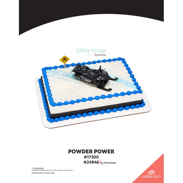 Powder Power The Magic of Cakes® PhotoCake® Enhanced Background Page