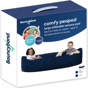 Comfy Peapod, Inflatable Sensory Pod , 80", Blue