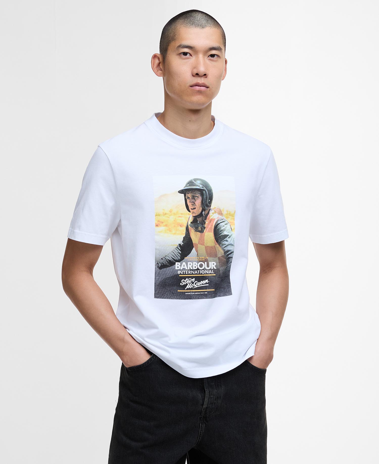 Nicholl Steve McQueen Graphic T-Shirt image number 0