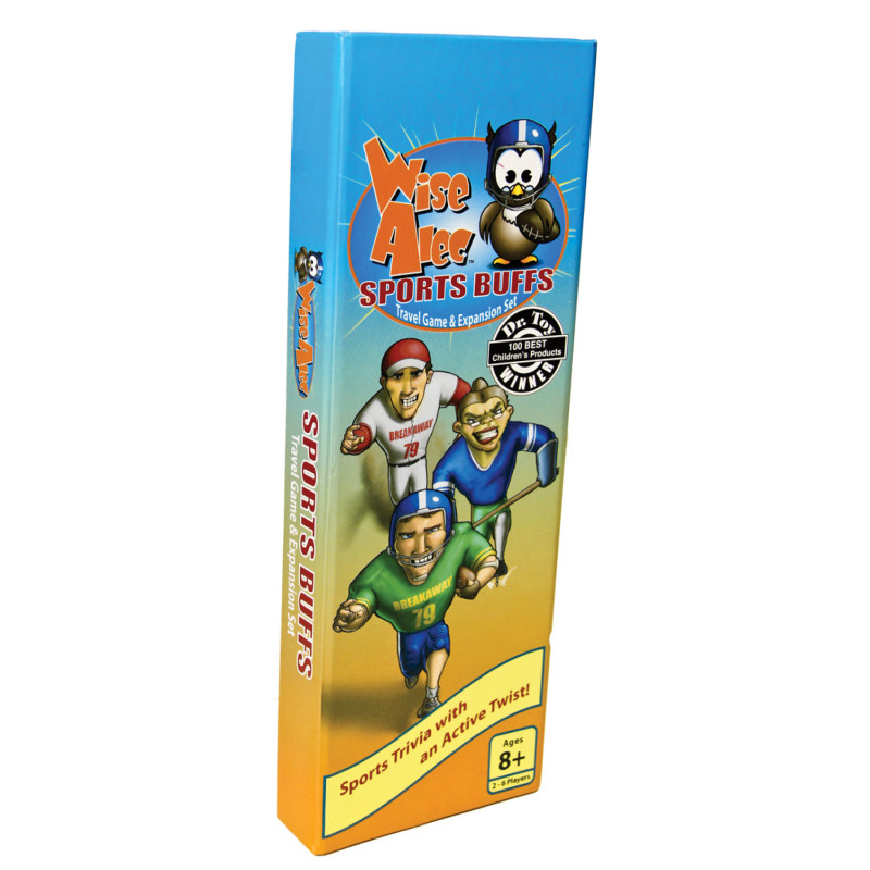 Wise Alec Trivia Game, Sports Buffs Expansion Set
