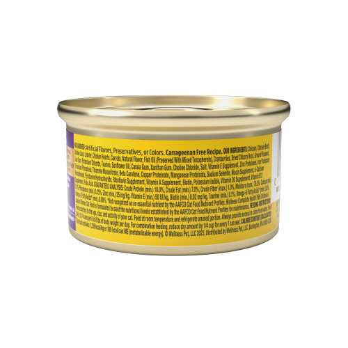 Wellness Complete Health Pate Chicken & Lobster back packaging