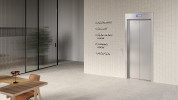 Lemnos White 12x24 and Trapezoid Mosaic