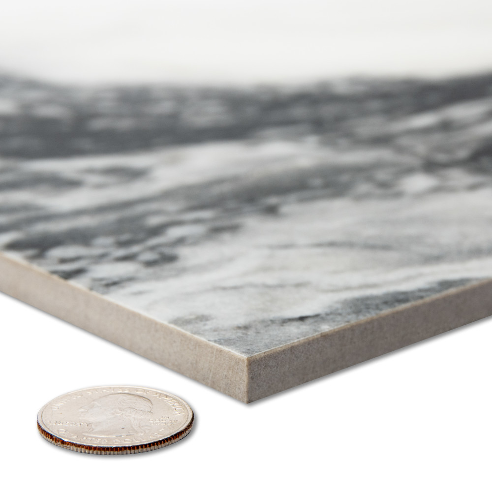 Touche Zebre 11-3/4 in. x 23-1/2 in. Porcelain Floor and Wall Tile