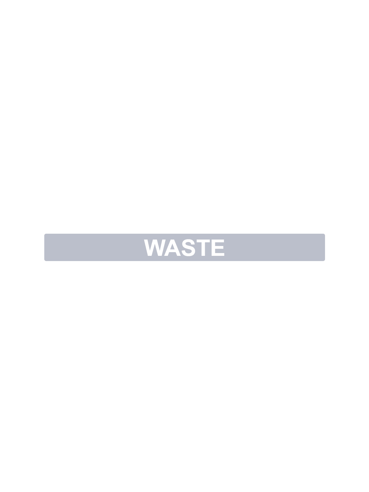 OCTO – Label – Waste – Grey