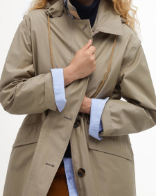 Fearne Waterproof Trench Coat Light Trench/Sky Dress Tartan