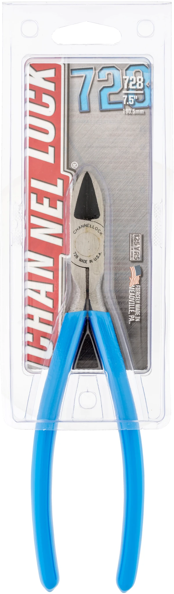 728 7.5-inch Diagonal Cutting Long Reach Pliers