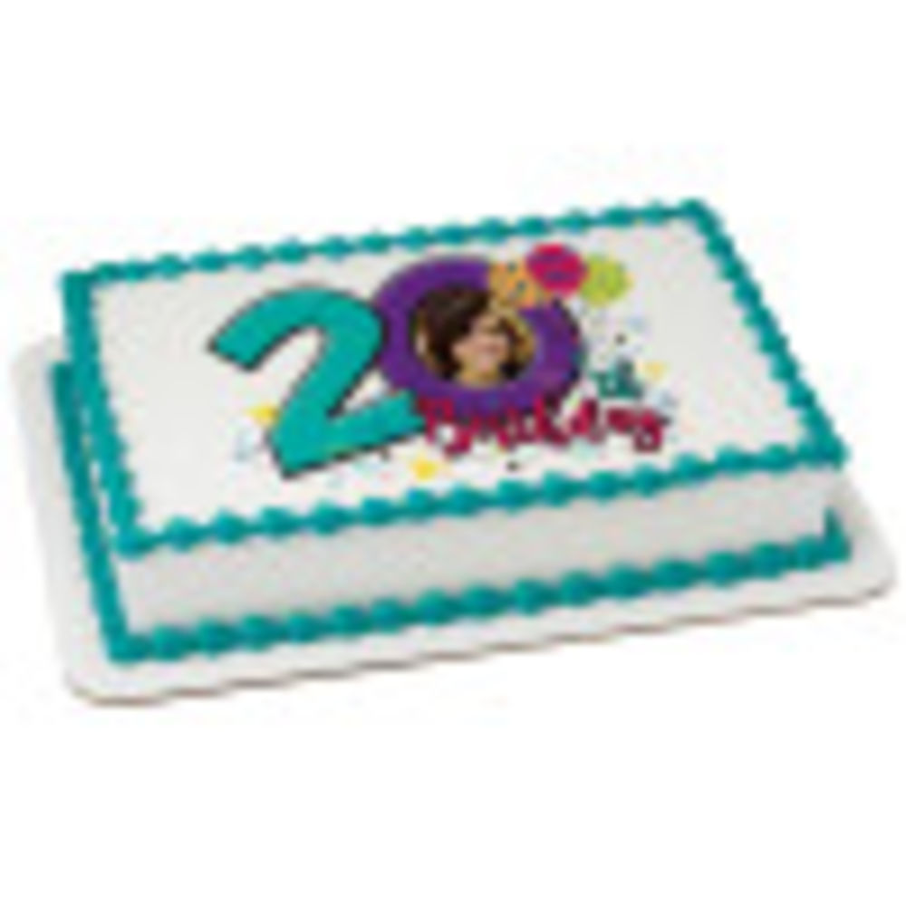 Image Cake Happy 20th Birthday