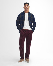 Stretch Cord Tailored Trousers 