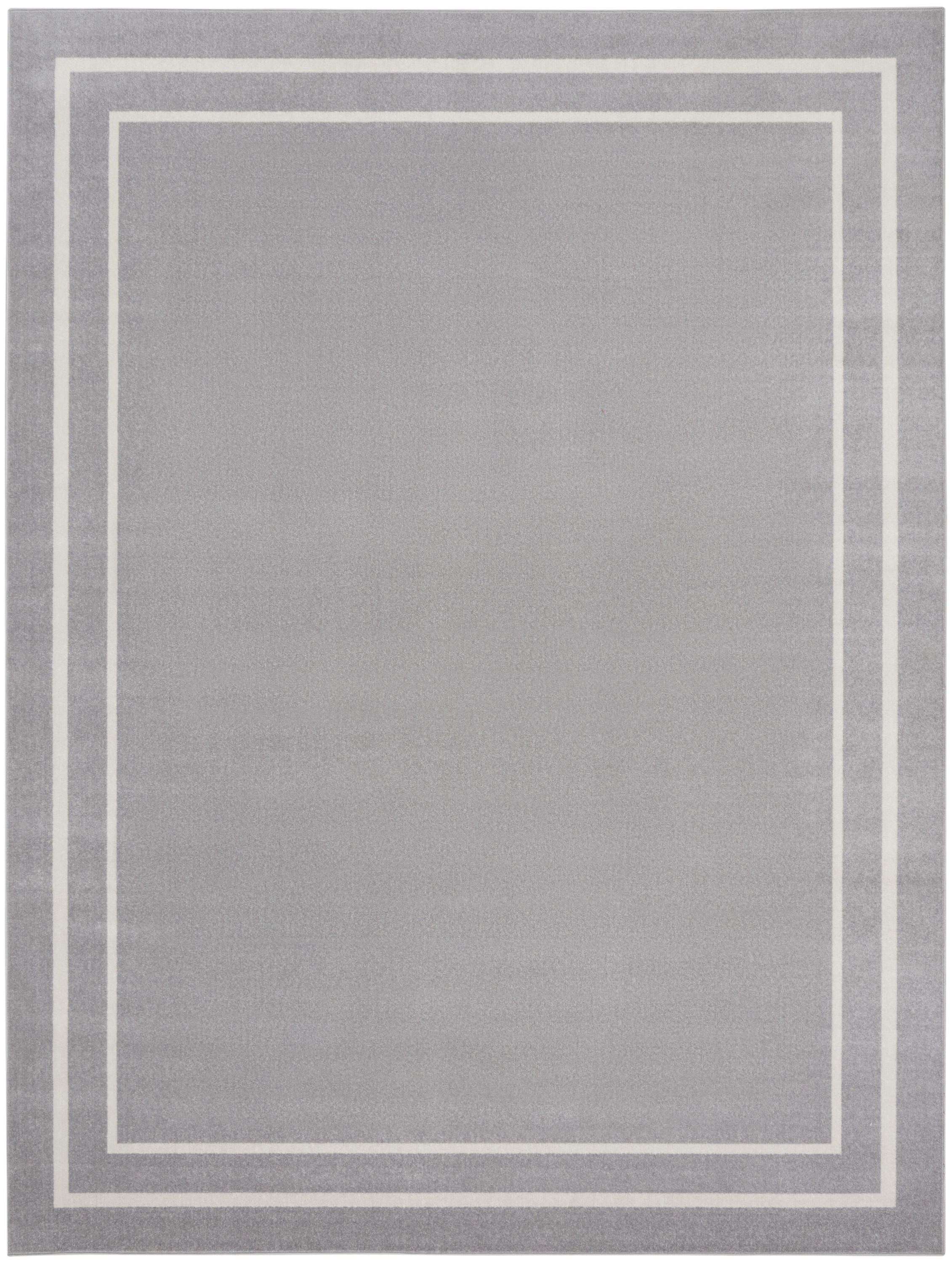 Nourison Nourison Essentials 8' x 10' Grey Ivory Contemporary Rug