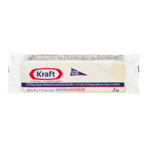 KRAFT Darifarm tranches de fromage Suisse fondu KRAFT Darifarm – 2 x 2 kg image