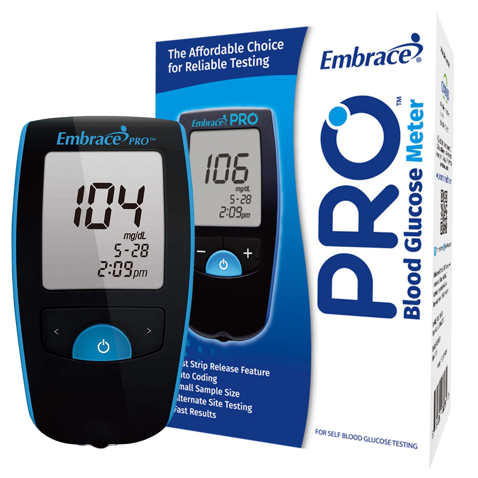 Embrace® Pro Blood Glucose Meter