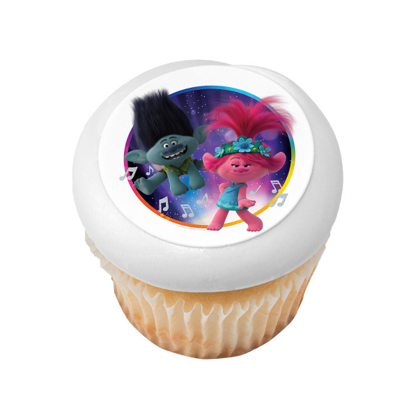 DreamWorks Trolls World Tour Let's Dance! PhotoCake® Edible Image®