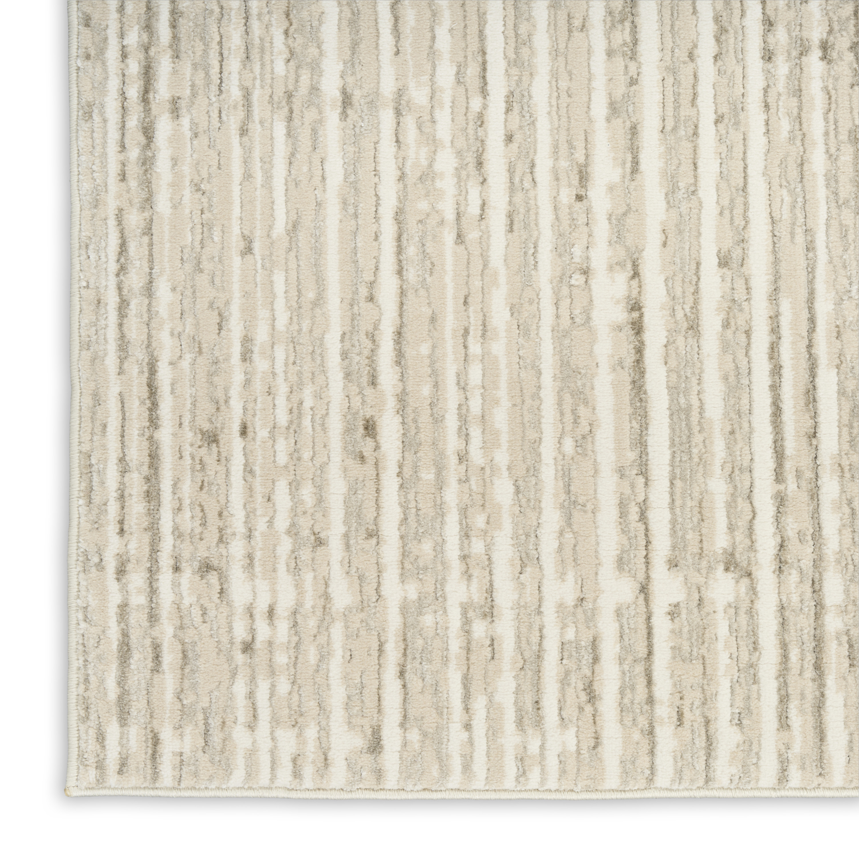 Nourison Soft Structure 5'3" x 7'3" Beige Modern Indoor Rug