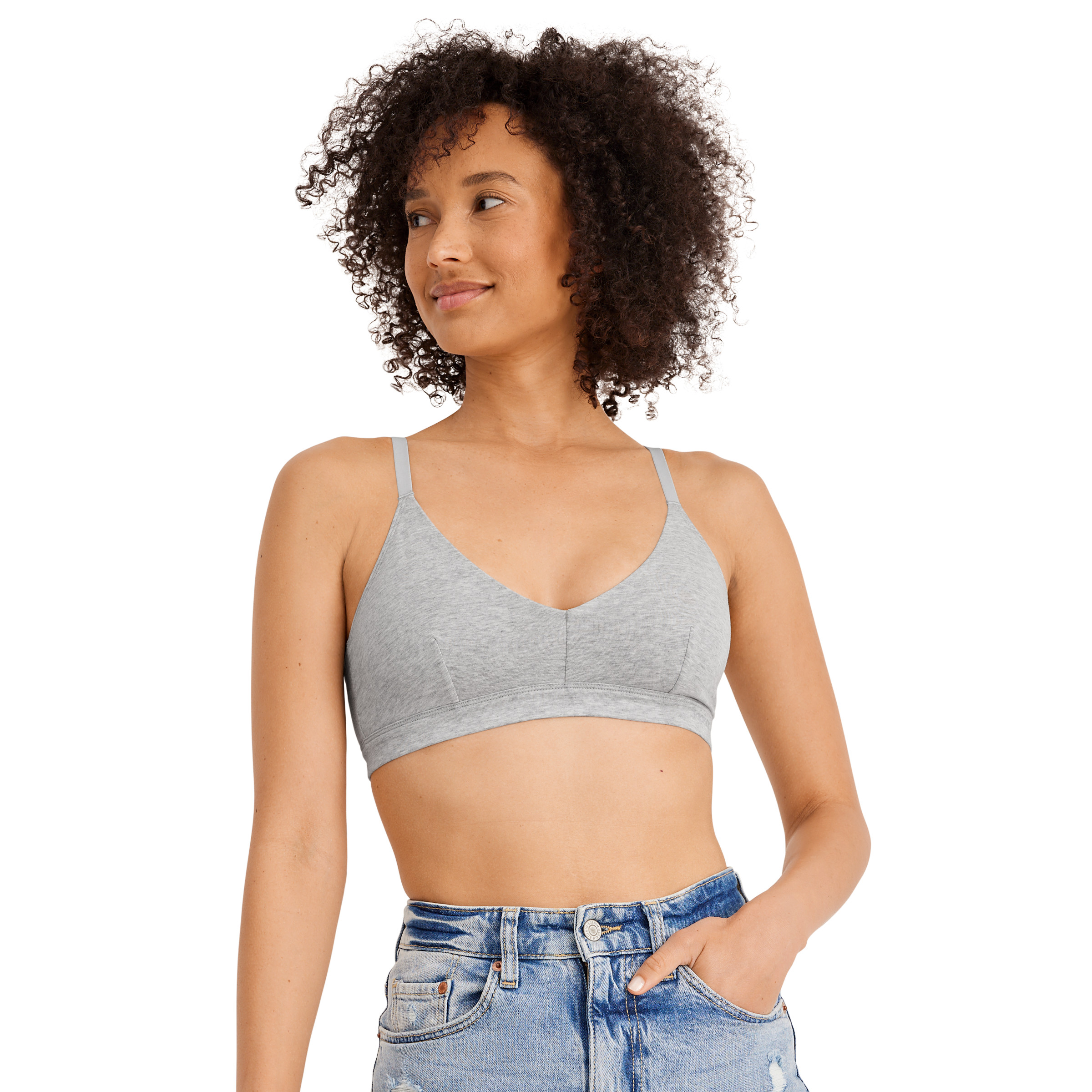 Jockey Women's Organic Cotton Stretch Triangle Bralette - Picture 27 of 47
