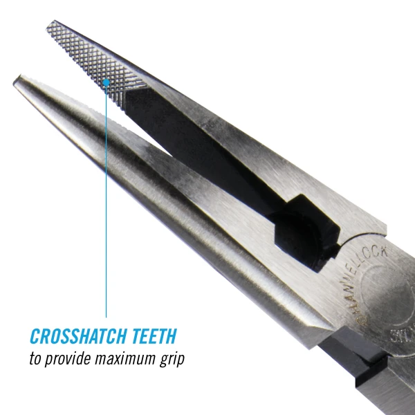 317 8-inch Long Nose Pliers with Side Cutter