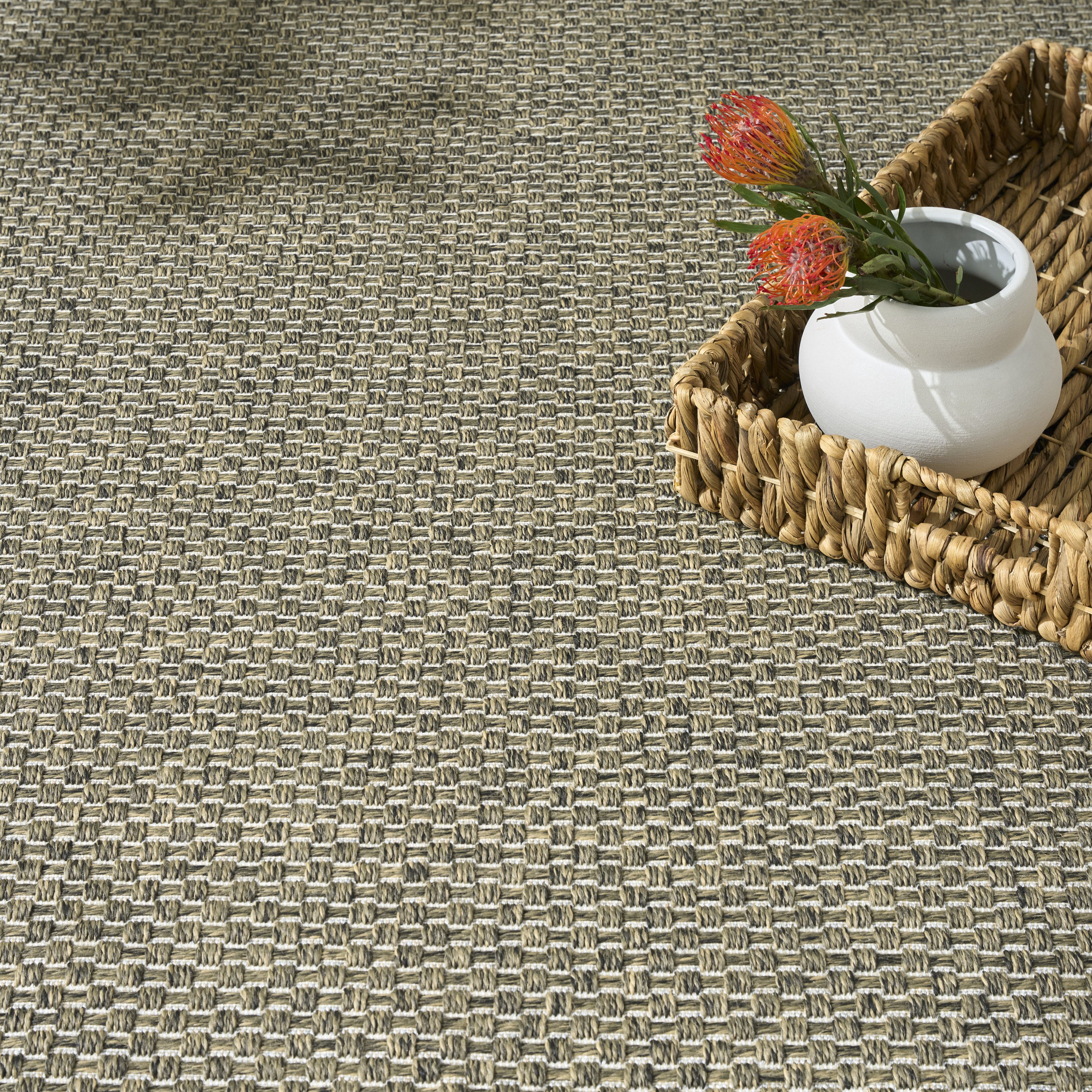 Nourison Tulum 8' x 10' Olive Outdoor Rug