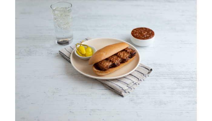 AdvancePierre™ Fully Cooked, Flamebroiled, Rib Shaped Pork Patty_image_1