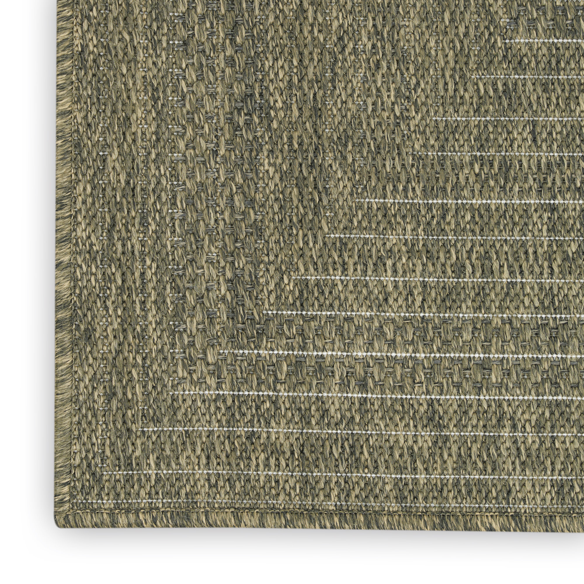 Nourison Tulum 9' x 12' Olive Outdoor Rug