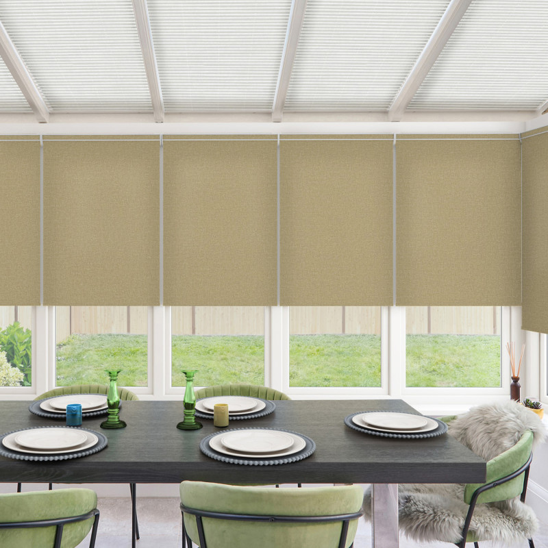 Karlina Gold Roller Blind
