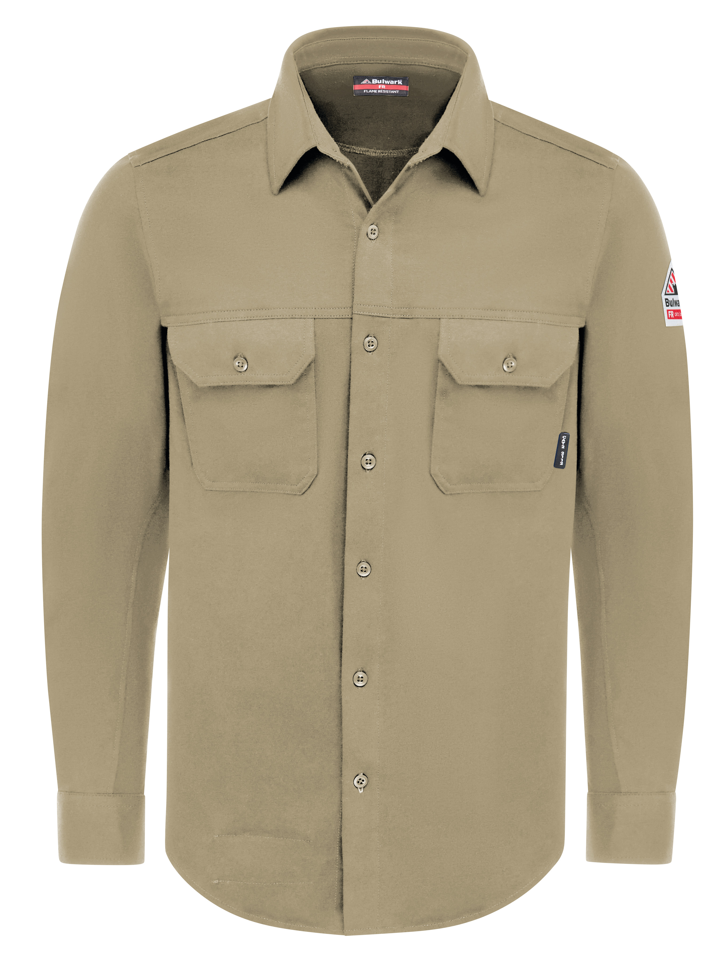 Bulwark FR Flex Knit Button Down Shirt-Bulwark