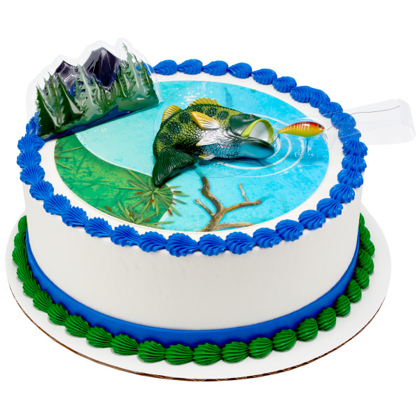 Fishing PhotoCake® Edible Image® DecoSet® Background