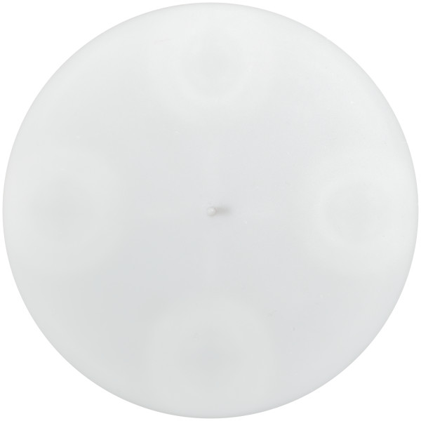 5" Round White Separator Plate