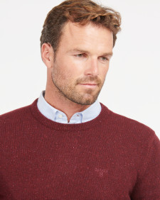 Essential Tisbury Crew-Neck Jumper Ruby