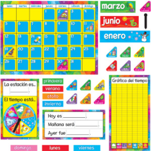 Calendario Anual (SP) Bulletin Board Set