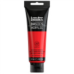 Liquitex BASICS Acrylic Paint 118 mL Tube Cadmium Red Medium Hue