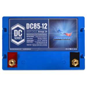 Fullriver Battery, DC85-12 Premium Deep Cycle AGM Battery
