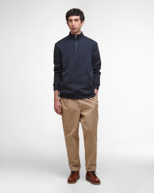 Cragwell Relaxed Half-Zip Sweatshirt Dark Navy