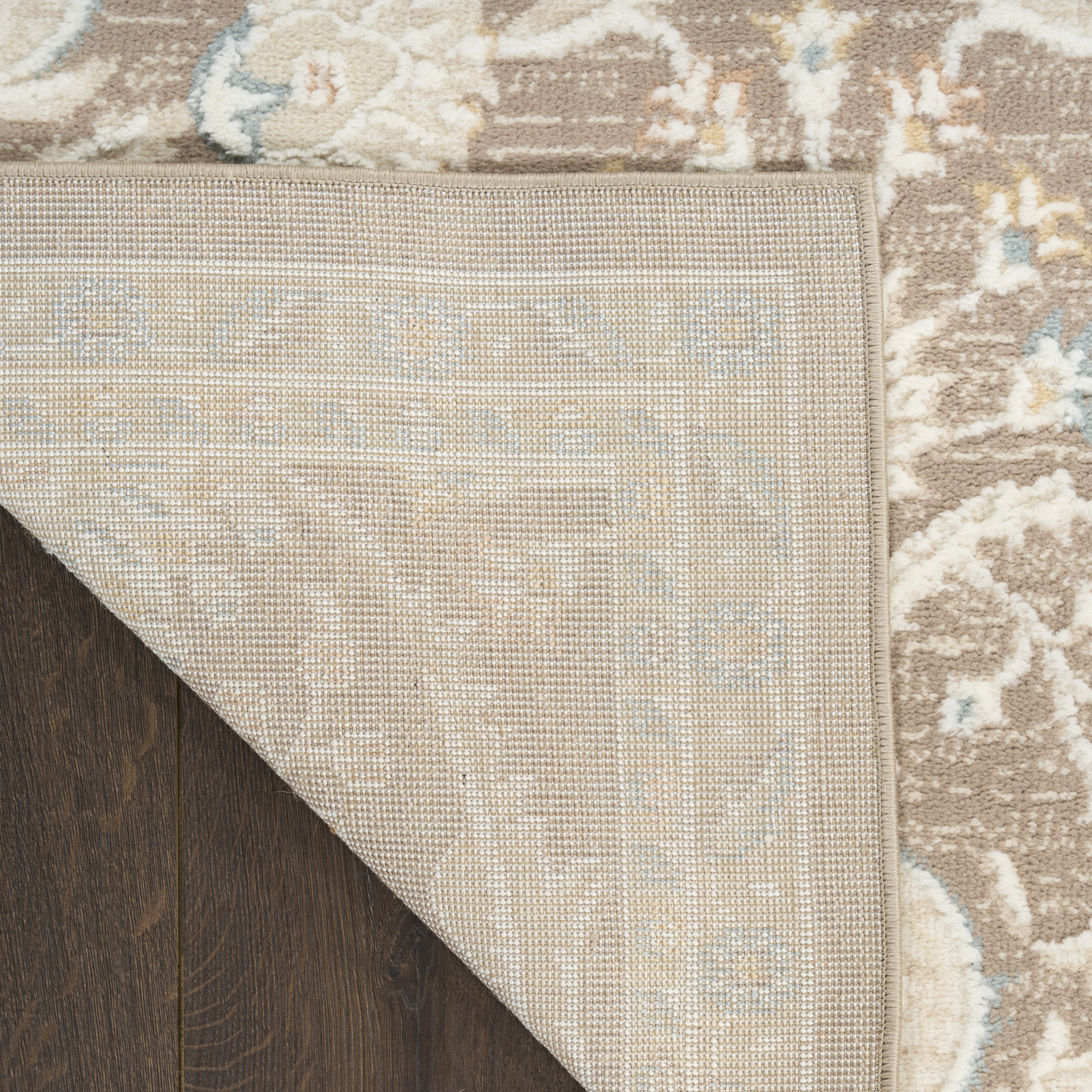 Nourison Isla 7'10" x 9'10" Mocha Vintage Indoor Rug