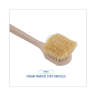 Boardwalk, 5.5in, Utility Brush w/ 14.5in Handle, Tampico Bristles, Cream