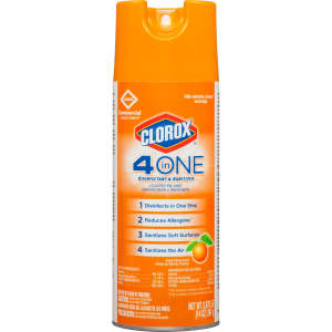 Clorox, Disinfectant & Sanitizer, Citrus, Aerosol, Air Freshener, 14 oz Aerosol Can