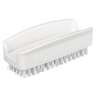 Impact, 3.5in, Hand and Nail Brush, Nylon Bristles, White