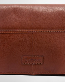 Isla Leather Crossbody Bag Brown