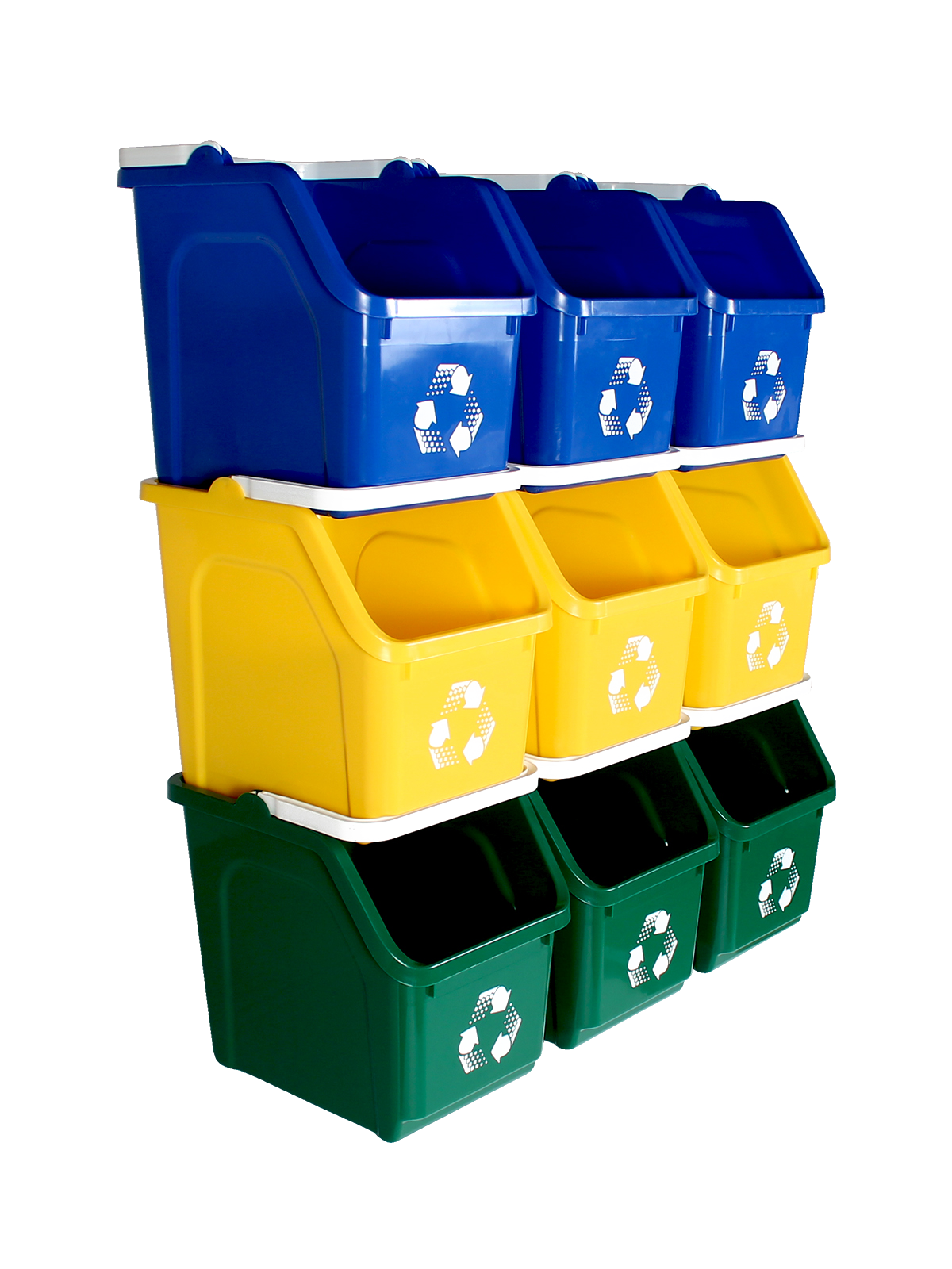 MULTI RECYCLER (9 Pack) – Triple – Kit – Mobius Loop – Full – Blue-Green-Yellow