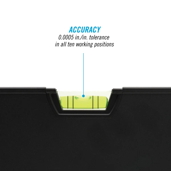 5200-0024M 24-inch Professional-Grade Magnetic Aluminum Box Level