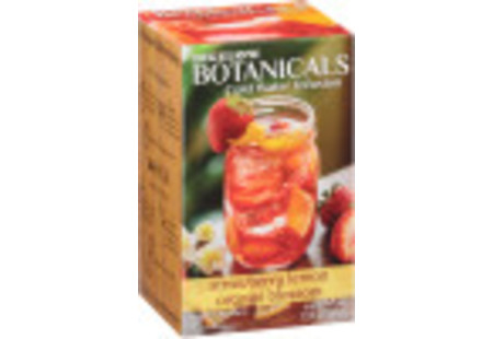 Strawberry Lemon Orange Blossom Cold Water Infusion Caffeine Free 108 TB (case of 6 boxes)