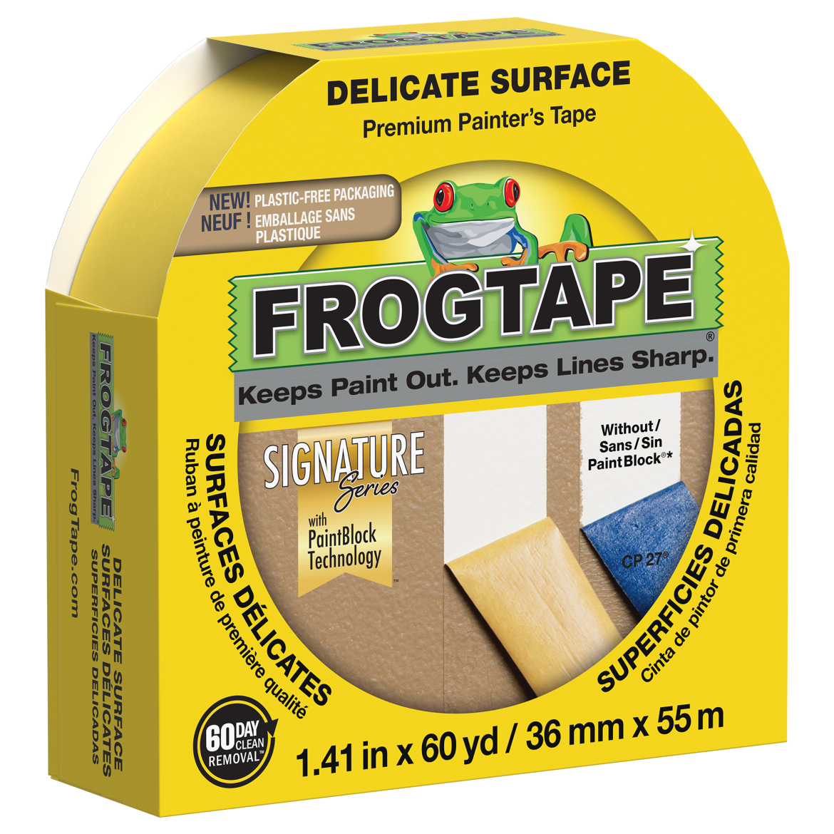 FrogTape<sup>®</sup> Delicate Surface Painter's Tape Primary Product Image