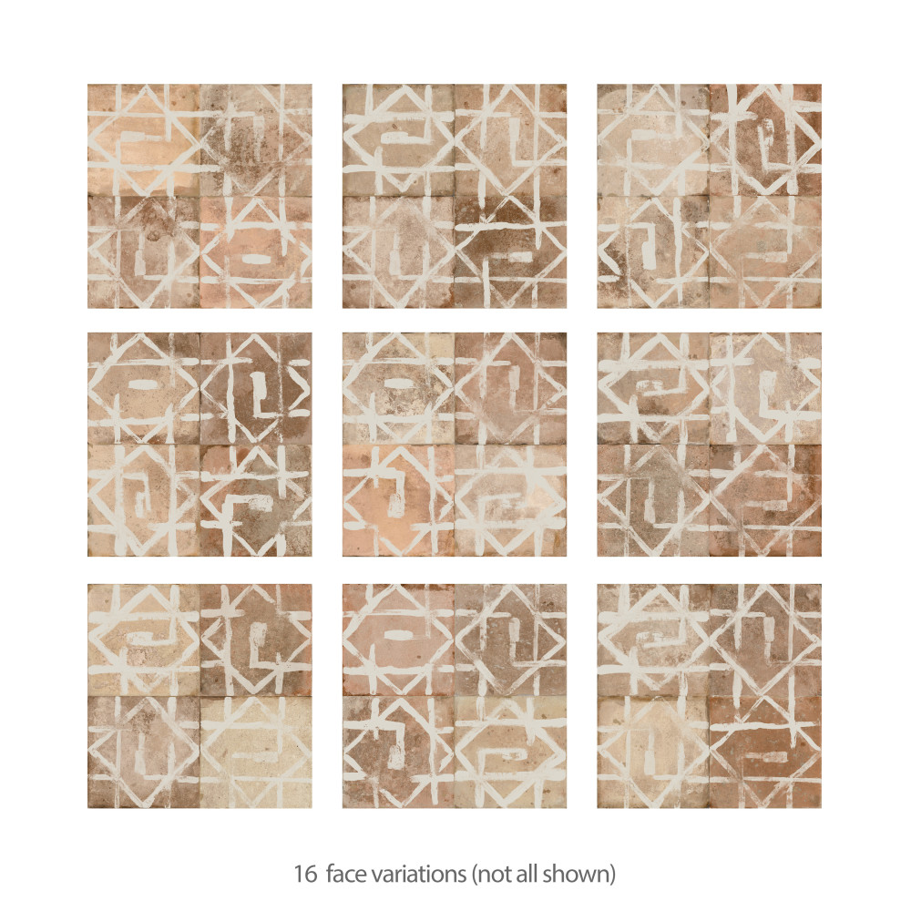 Kings Alora Décor 17-5/8 in. x 17-5/8 in. Ceramic Floor and Wall Tile