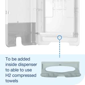 Tork, H2 Xpress, H2 Xpress Dispenser Adapter for Compressed Multifold Hand Towels