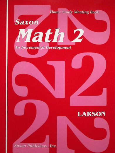 Saxon Math 2 Meeting Book